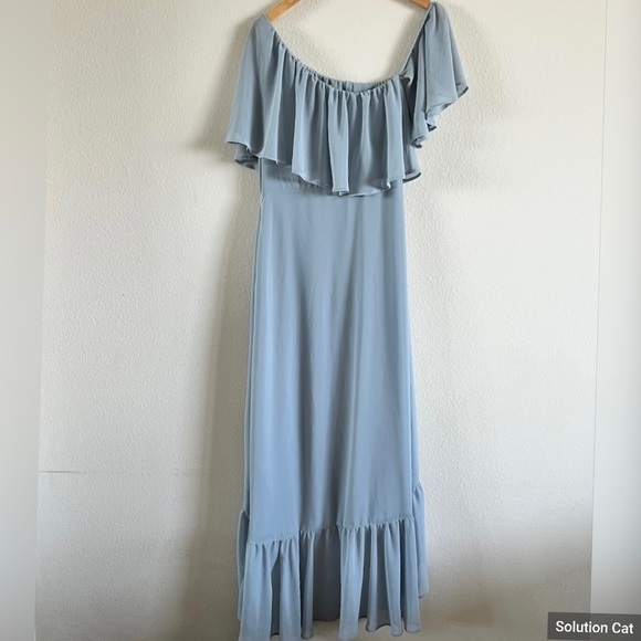 Show Me Your Mumu Tango Ruffle Maxi Dress M - Picture 3 of 14